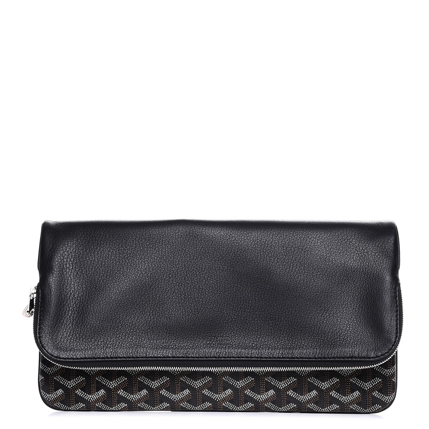 Goyard Goyardine Sainte Marie Soft Clutch Black 1 of 9