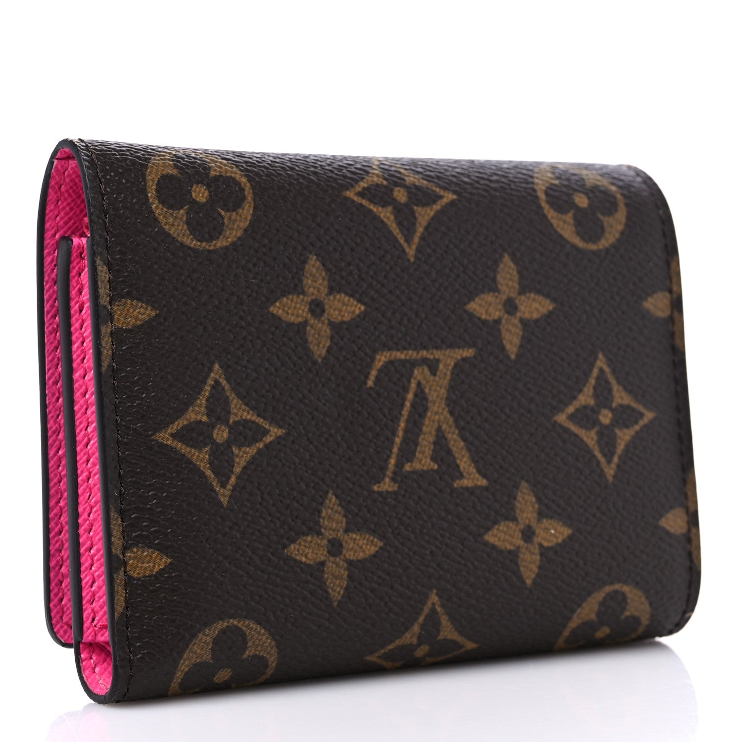 Louis Vuitton Monogram 2022 Christmas Animation Seoul Victorine Wallet Fuchsia Fuchsia 3 of 7