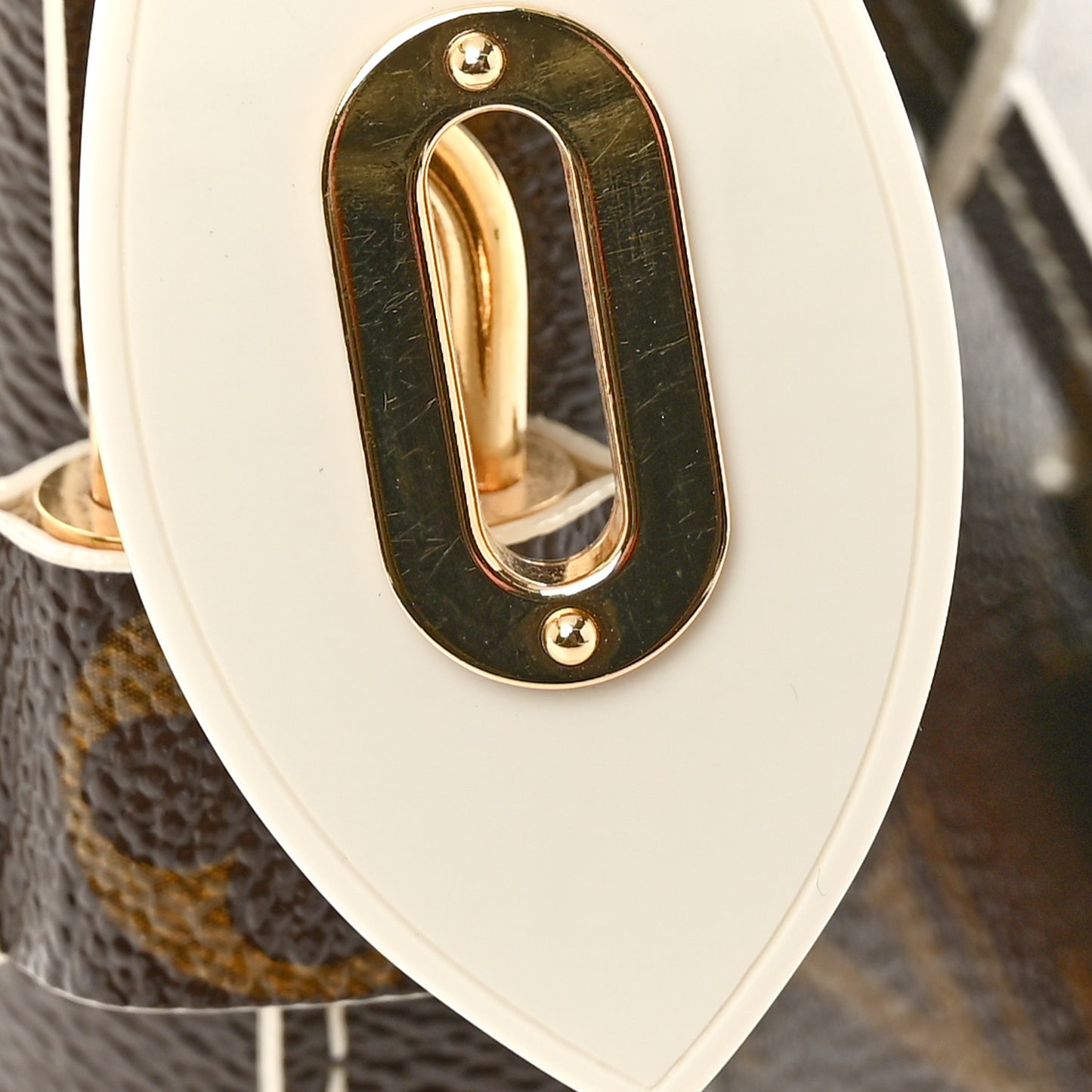Monogram Shine Fetish Lockit Clutch