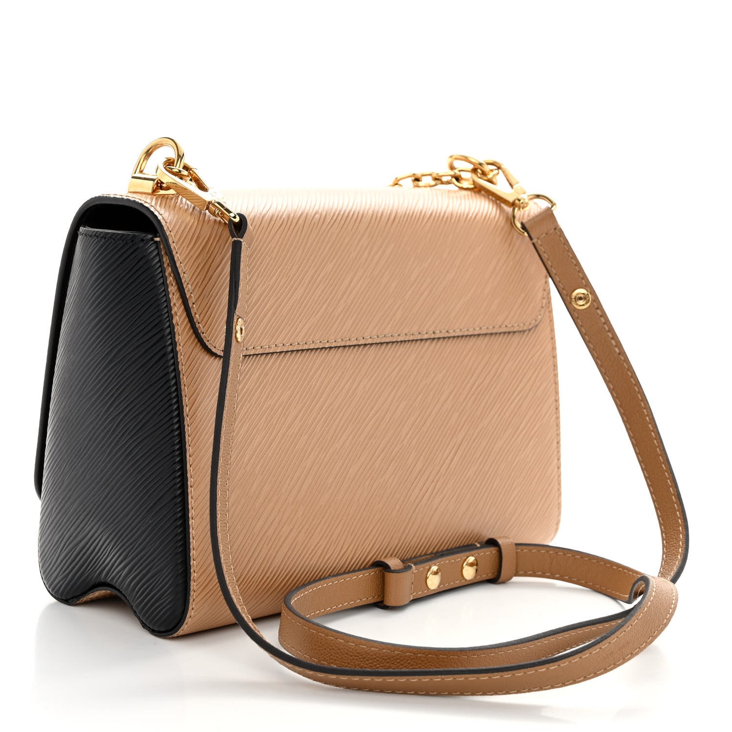 Epi Twist Shoulder Bag MM Camel