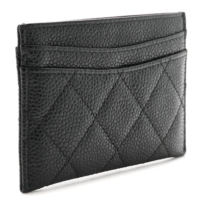 Chanel Caviar Quilted Card Holder Black 3 of 8