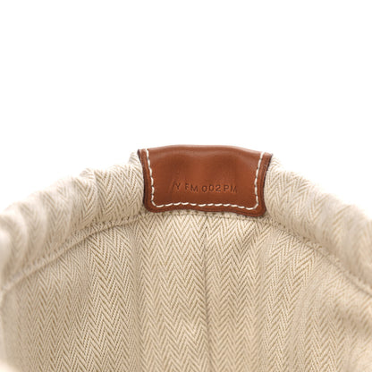 Hermes Canvas Barenia Fourbi 20 PM Pouch Naturel Fauve 7 of 9
