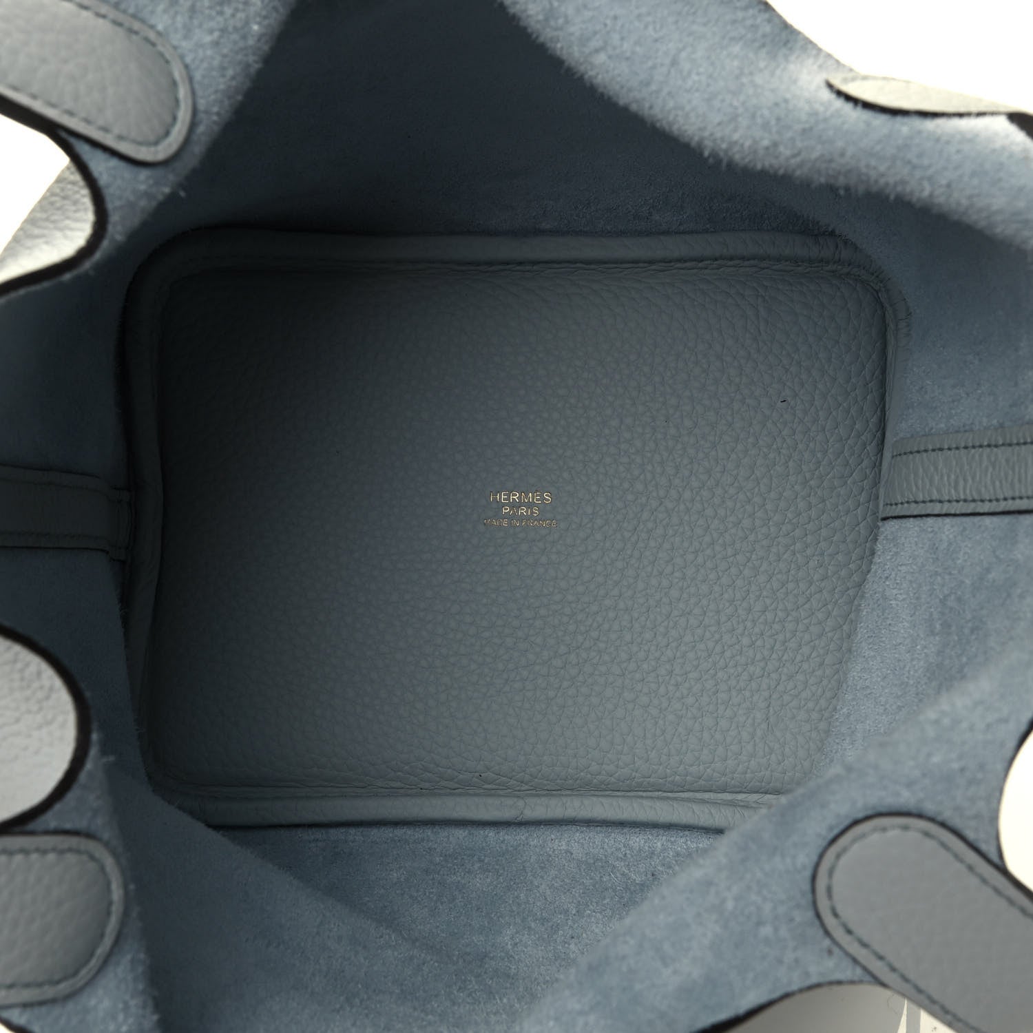 Hermes Taurillon Clemence Picotin Lock 18 PM Bleu Pale 4 of 4