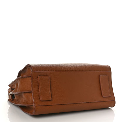 Saint Laurent Grained Calfskin Baby Sac De Jour Supple Canyon 5 of 9