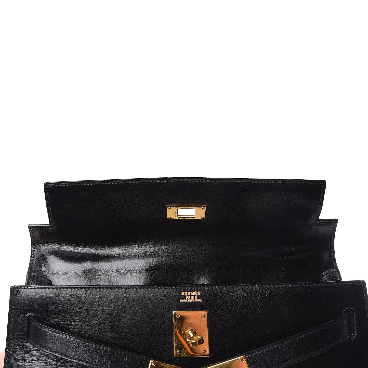 Hermes Box Kelly Sellier 32 Black 34 of 45