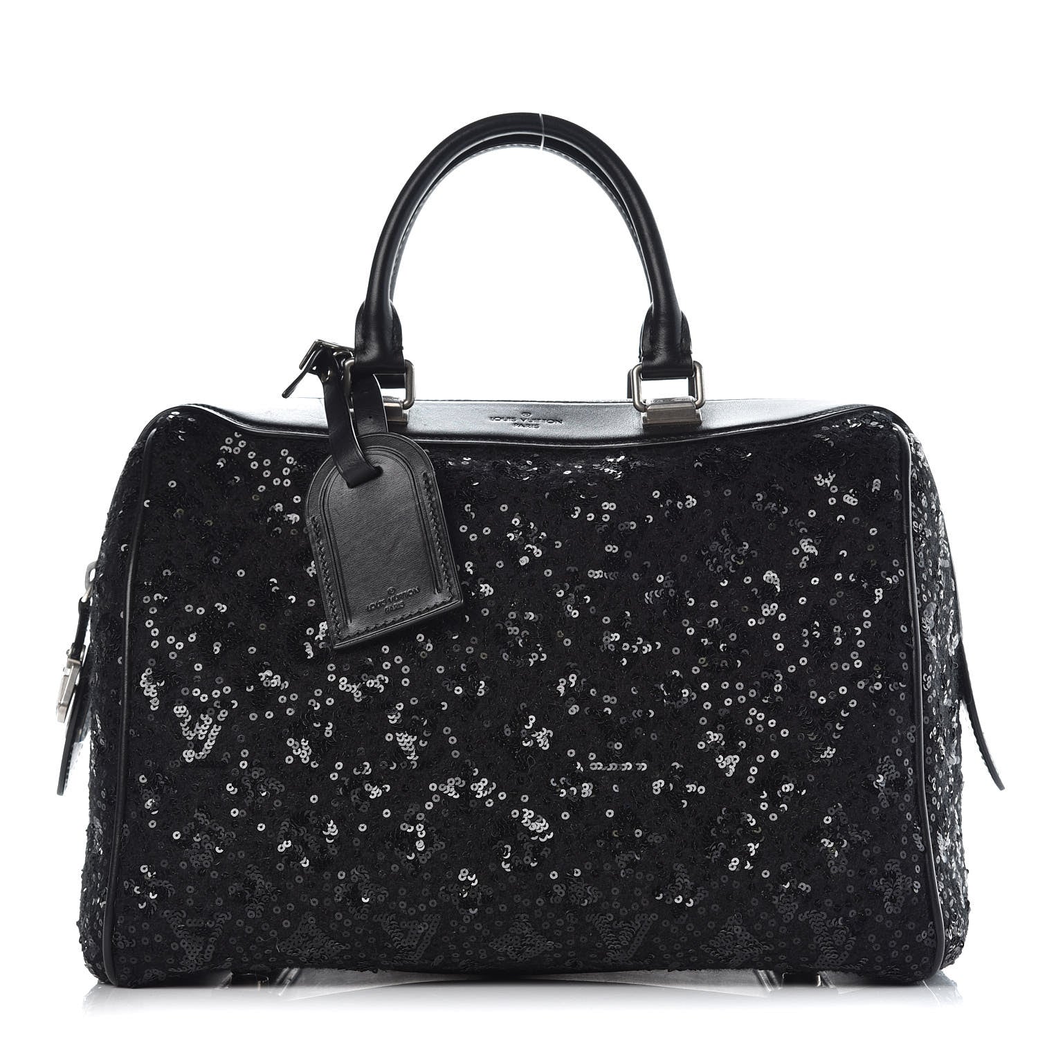 Louis Vuitton Sequin Monogram Sunshine Express Speedy Black 1 of 13