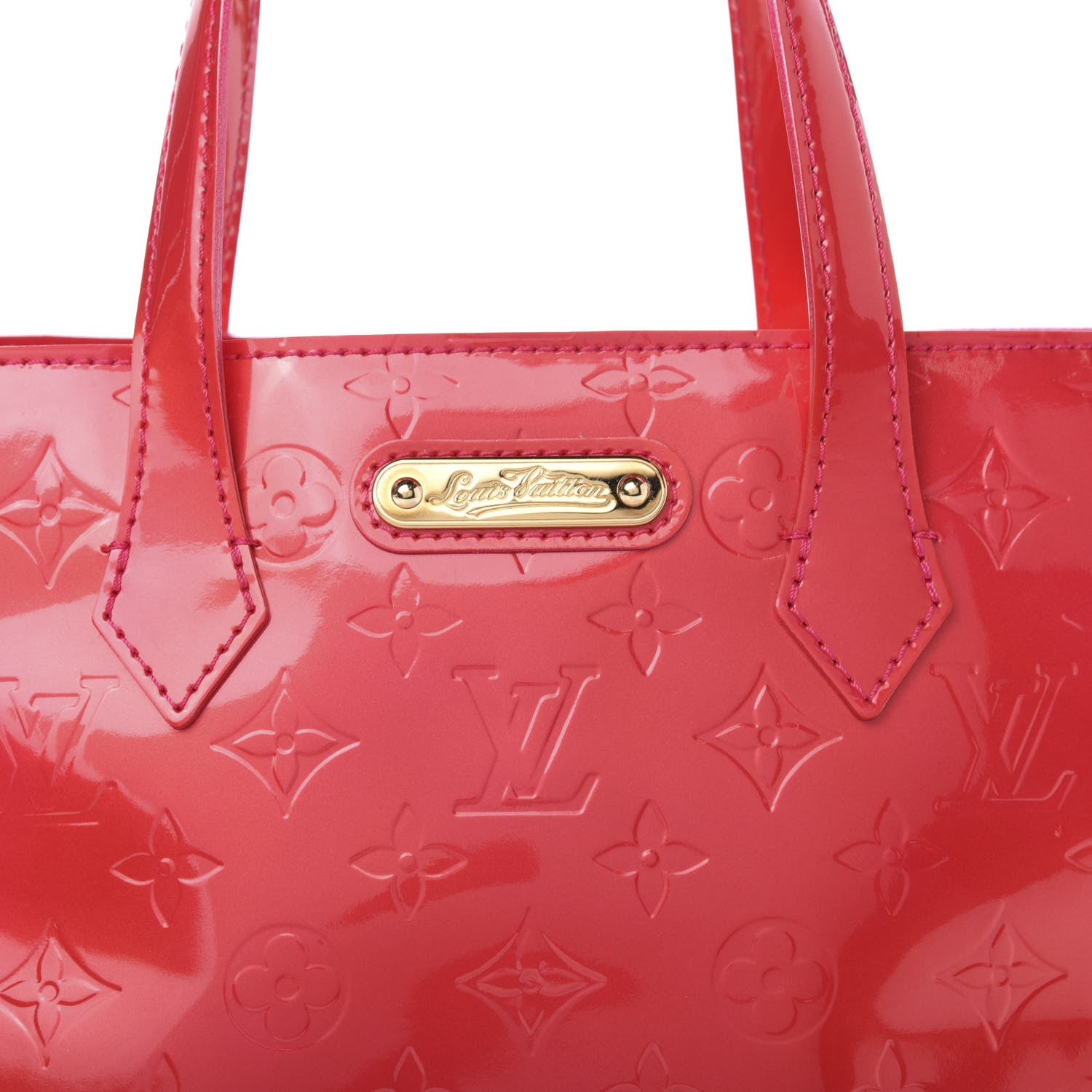Louis Vuitton Vernis Wilshire PM Rose Pop 9 of 9
