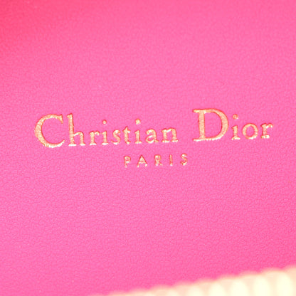 Christian Dior Calfskin CD Signature Oval Crossbody Camera Bag Rani Pink 6 of 11