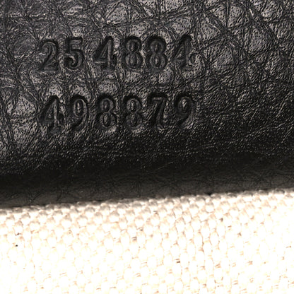 Gucci Calfskin Medium New Bamboo Top Handle Bag Black 8 of 15