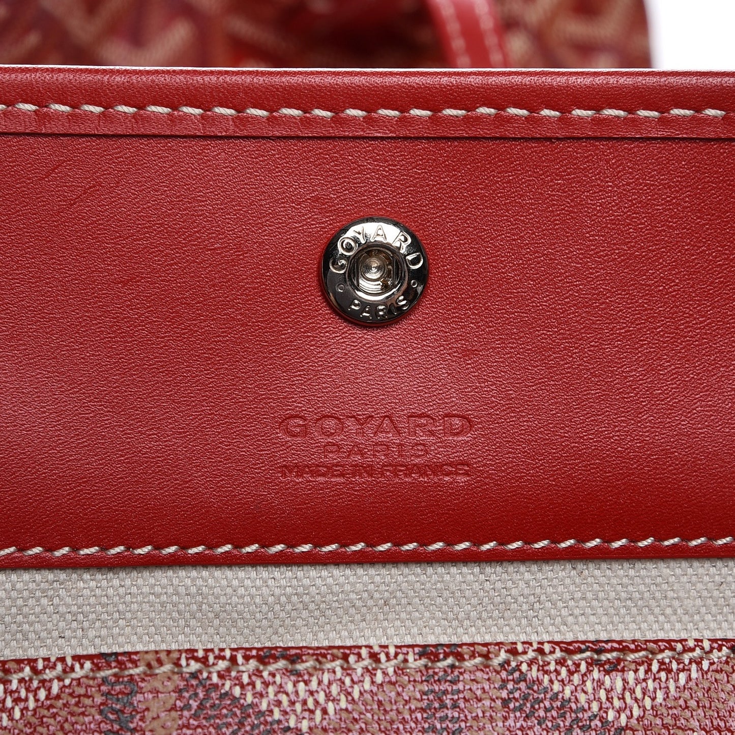Goyardine Saint Louis GM Red