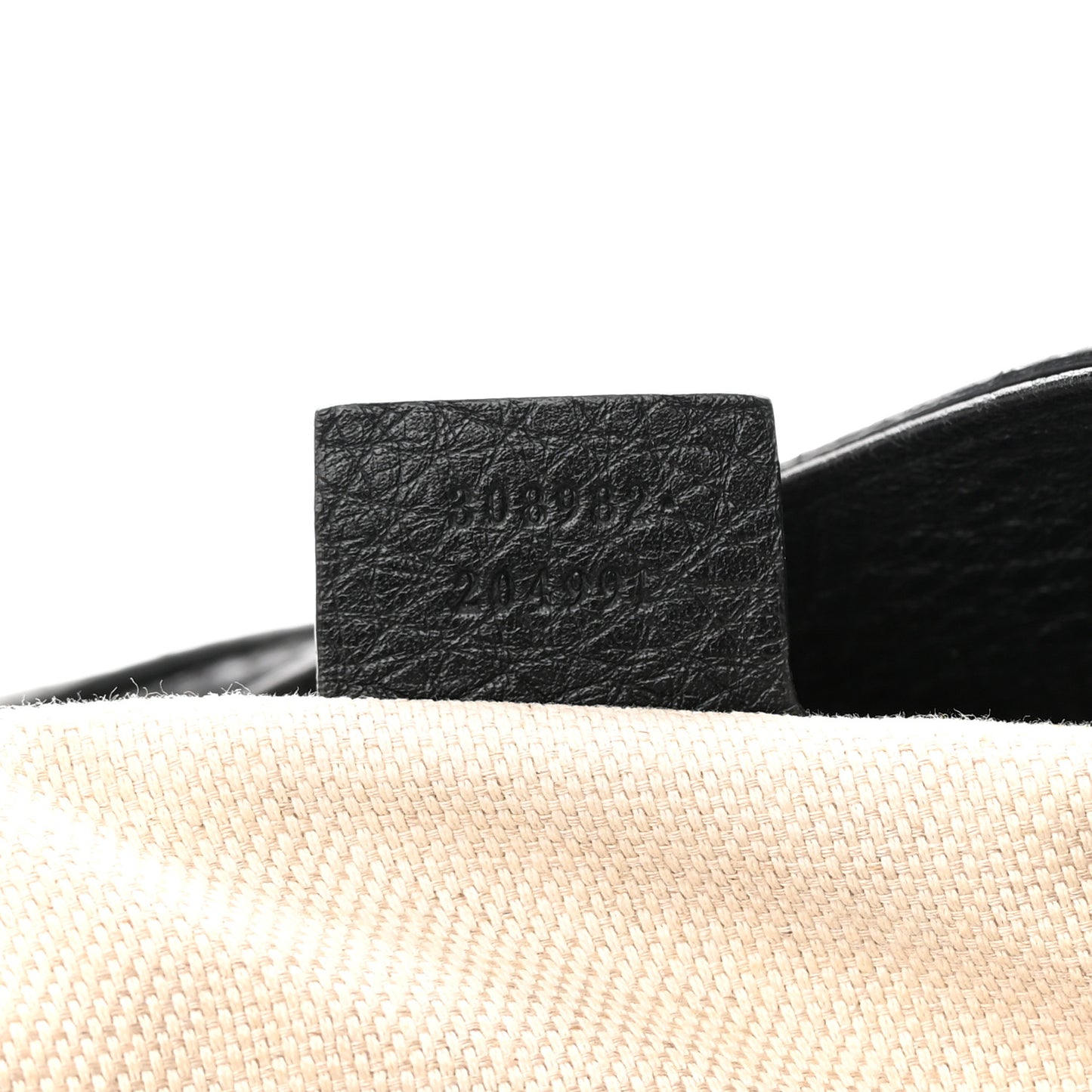 Pebbled Calfskin Medium Soho Chain Shoulder Bag Black