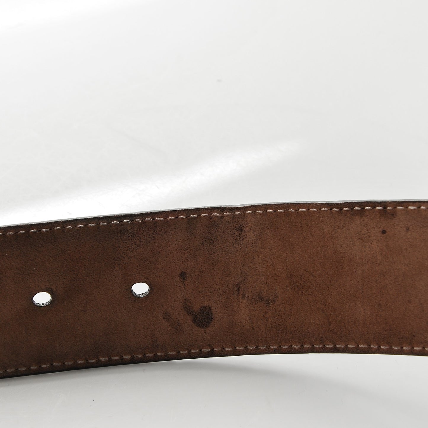 Guccissima Signature Interlocking G 40mm Belt 85 34 Black