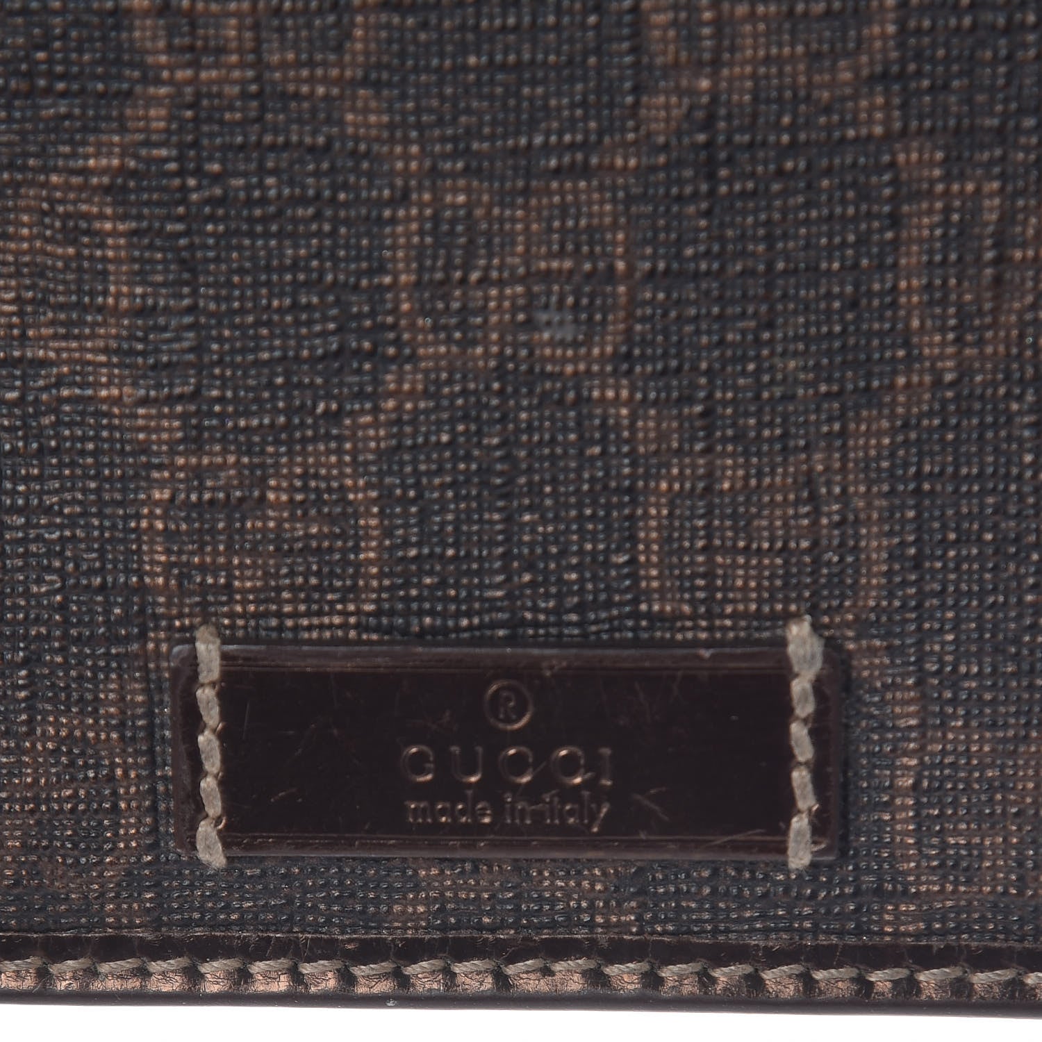 Gucci GG Plus Monogram Joy ID Card Wallet Dark Brown 6 of 8