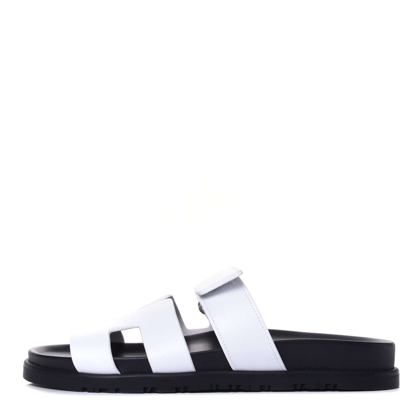 Calfskin Womens Chypre Sandals 38.5 White