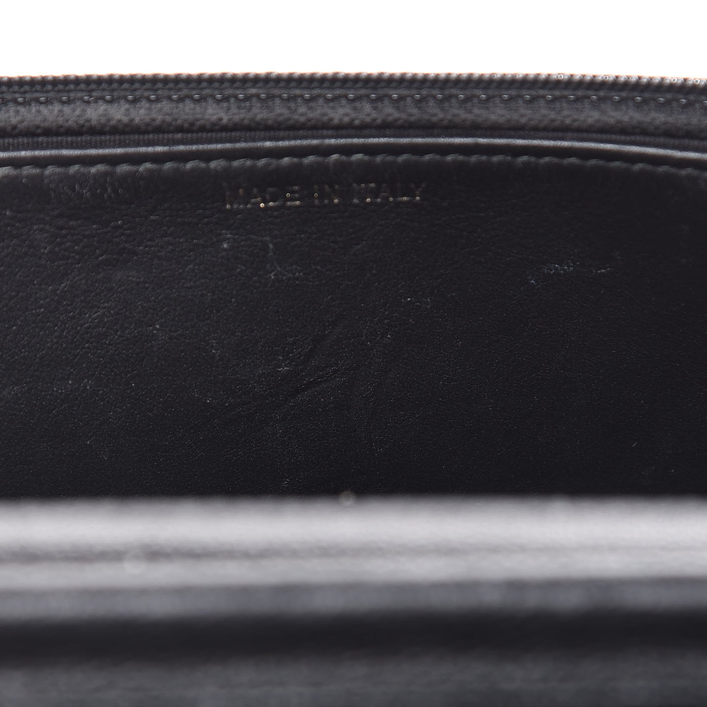 Caviar Quilted Boy Wallet On Chain WOC Black