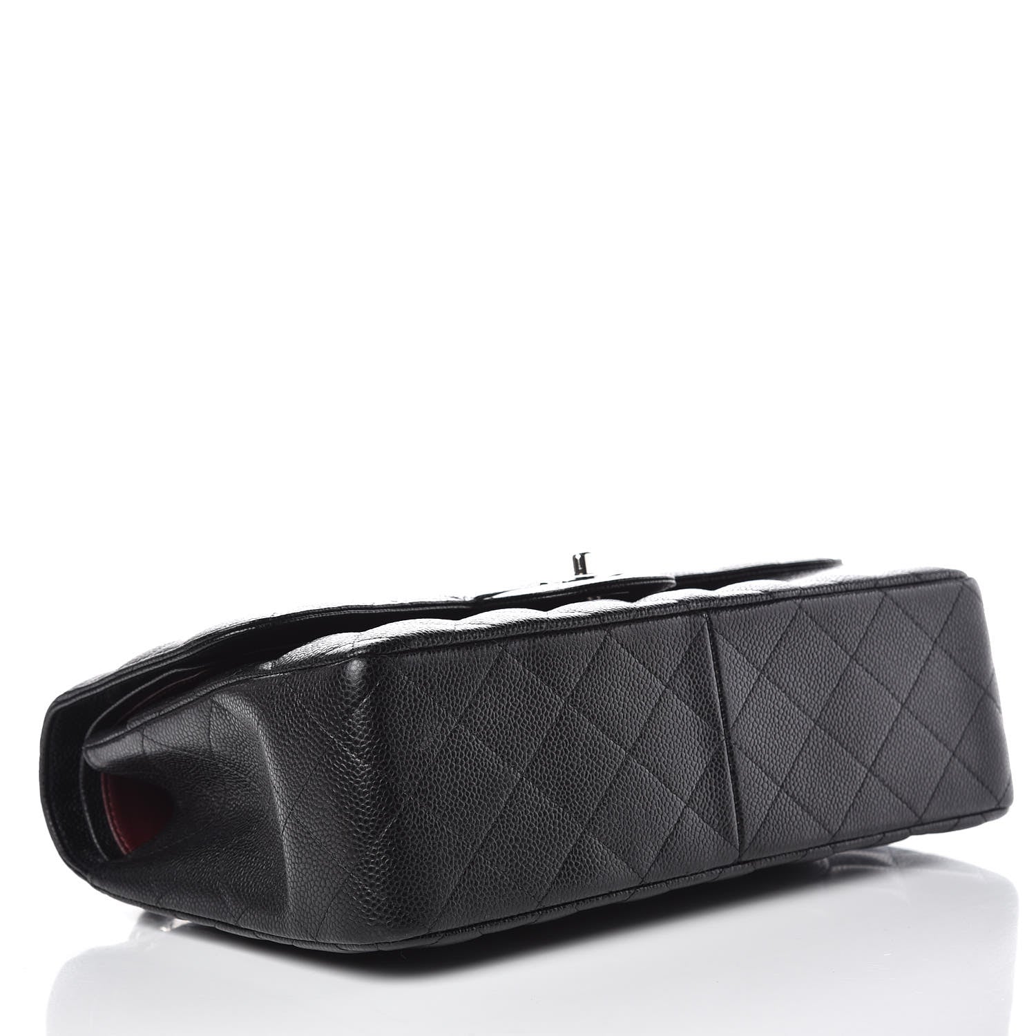 Chanel Caviar Quilted Jumbo Double Flap Black 4 of 9