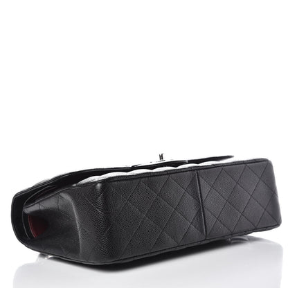 Chanel Caviar Quilted Jumbo Double Flap Black 4 of 9