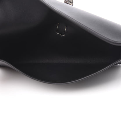 Hermes Swift Lizard Jige Elan Touch 29 Clutch Black Ombre 5 of 8