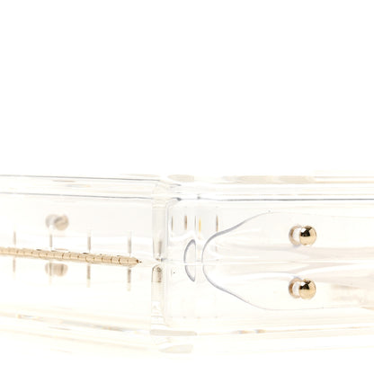 Chanel Transluscent Plexiglass Perfume Bottle Clutch 9 of 11