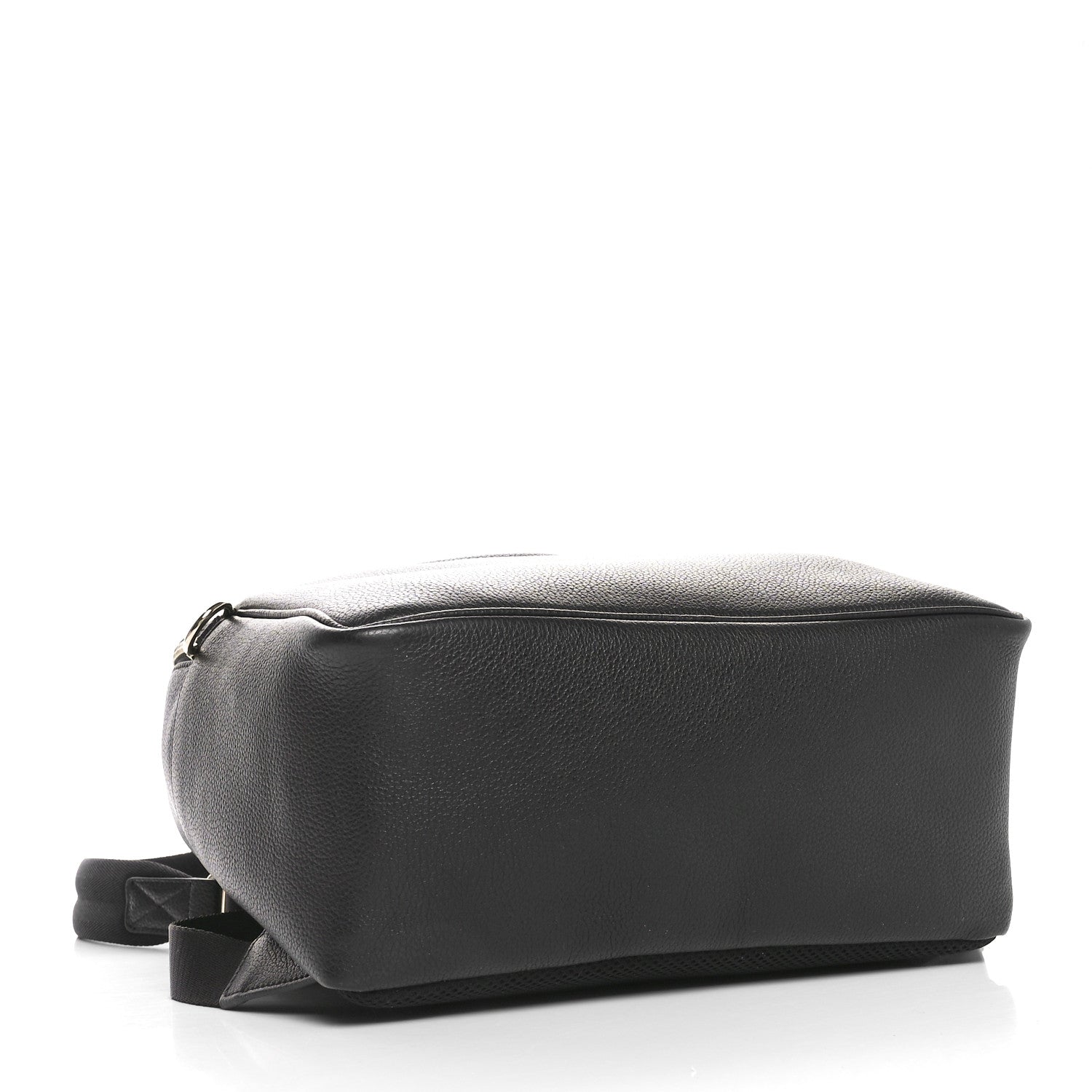 Salvatore Ferragamo Calfskin Gancio XL City Backpack Black 4 of 11