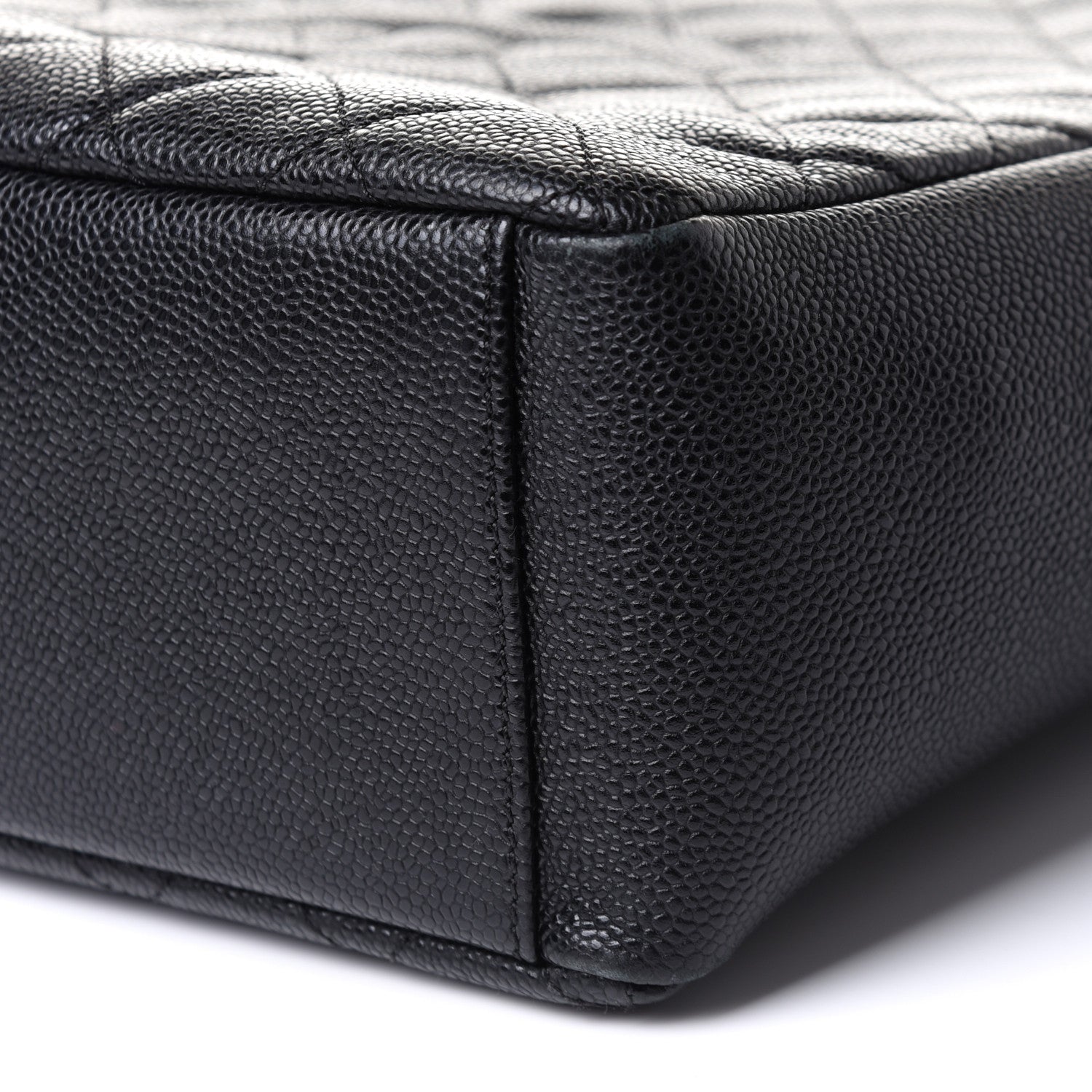 Chanel Caviar Quilted Petit Shopping Tote PST Black 10 of 10