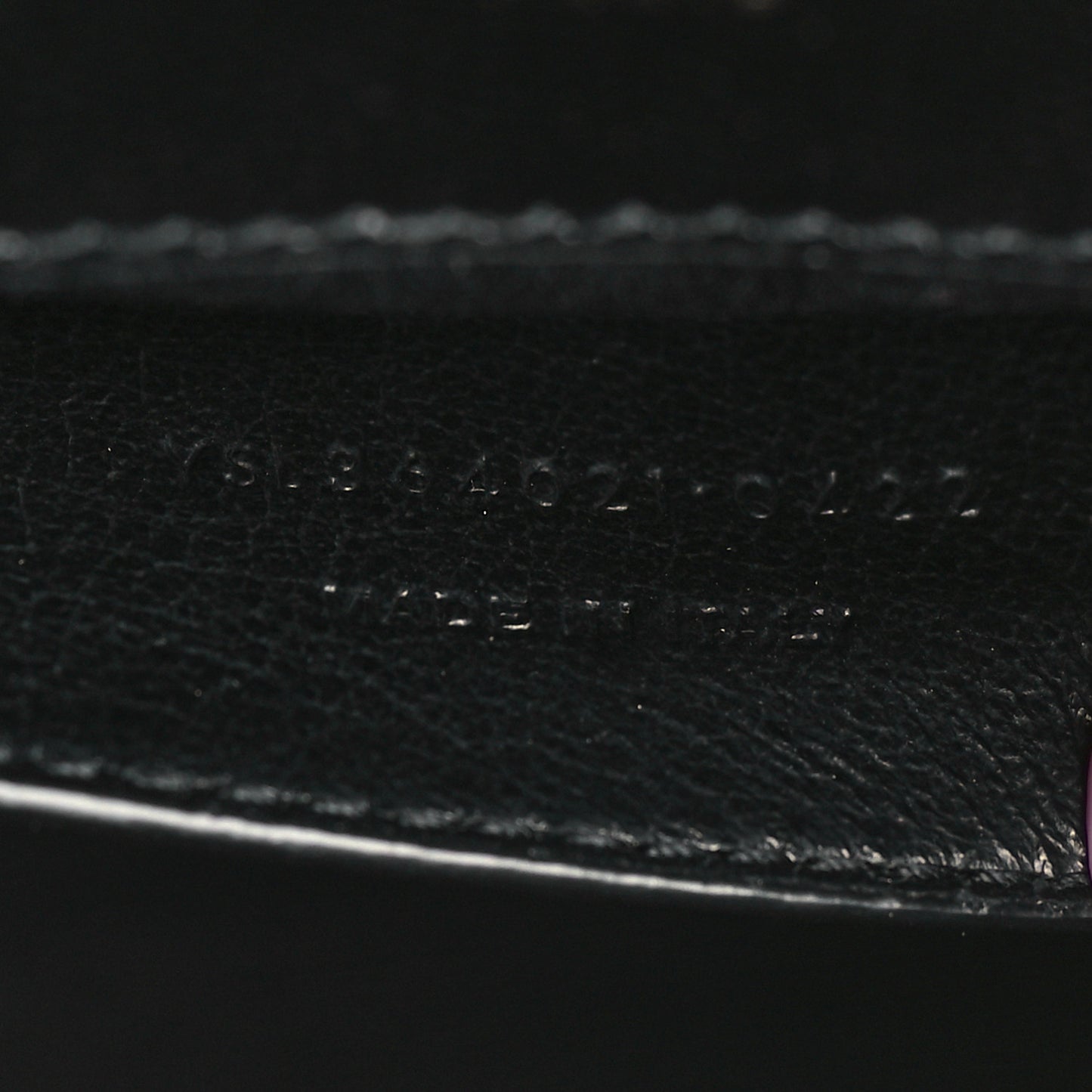 Grain De Poudre Medium Classic Monogram Kate Satchel Black