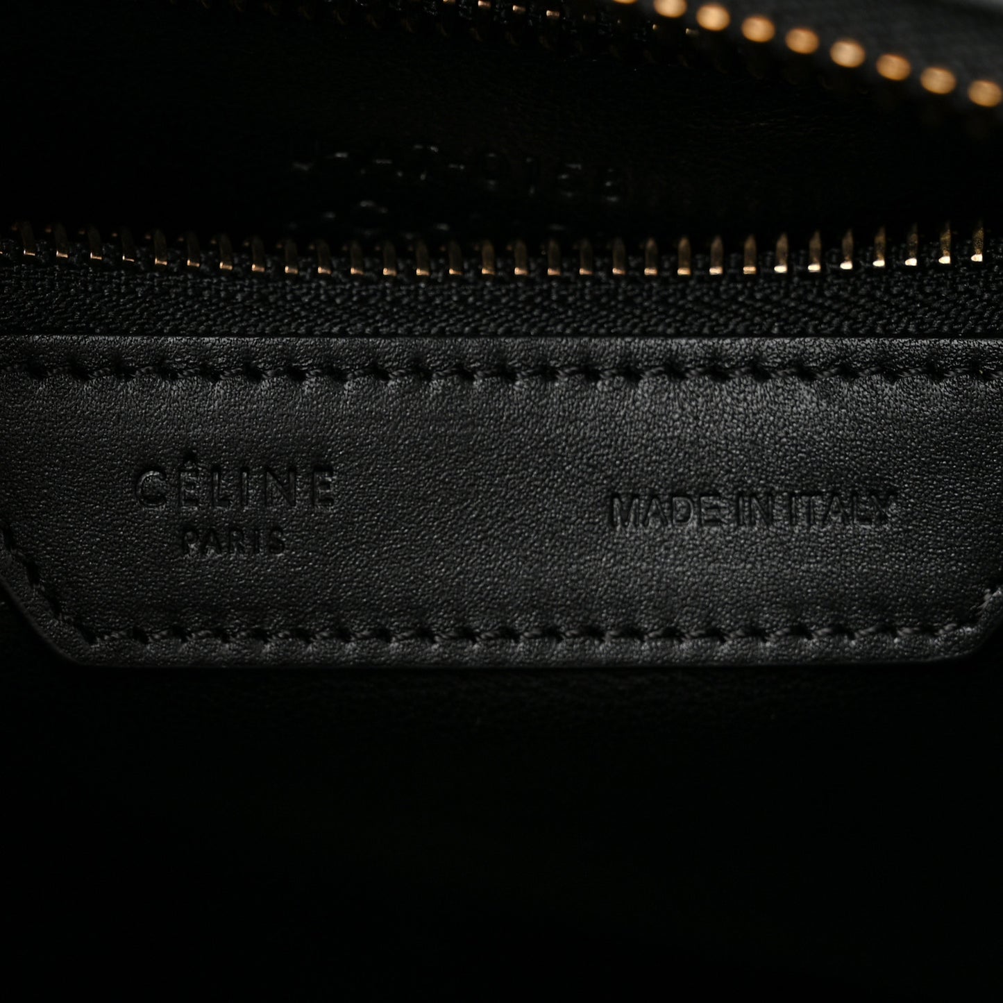 Smooth Calfskin Micro Luggage Black