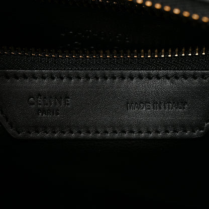 Celine Smooth Calfskin Micro Luggage Black 6 of 10