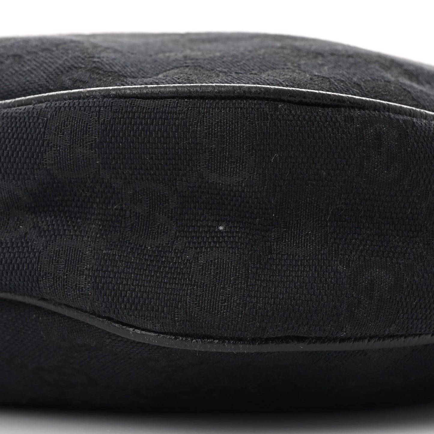 Monogram Medium Half Moon Hobo Black