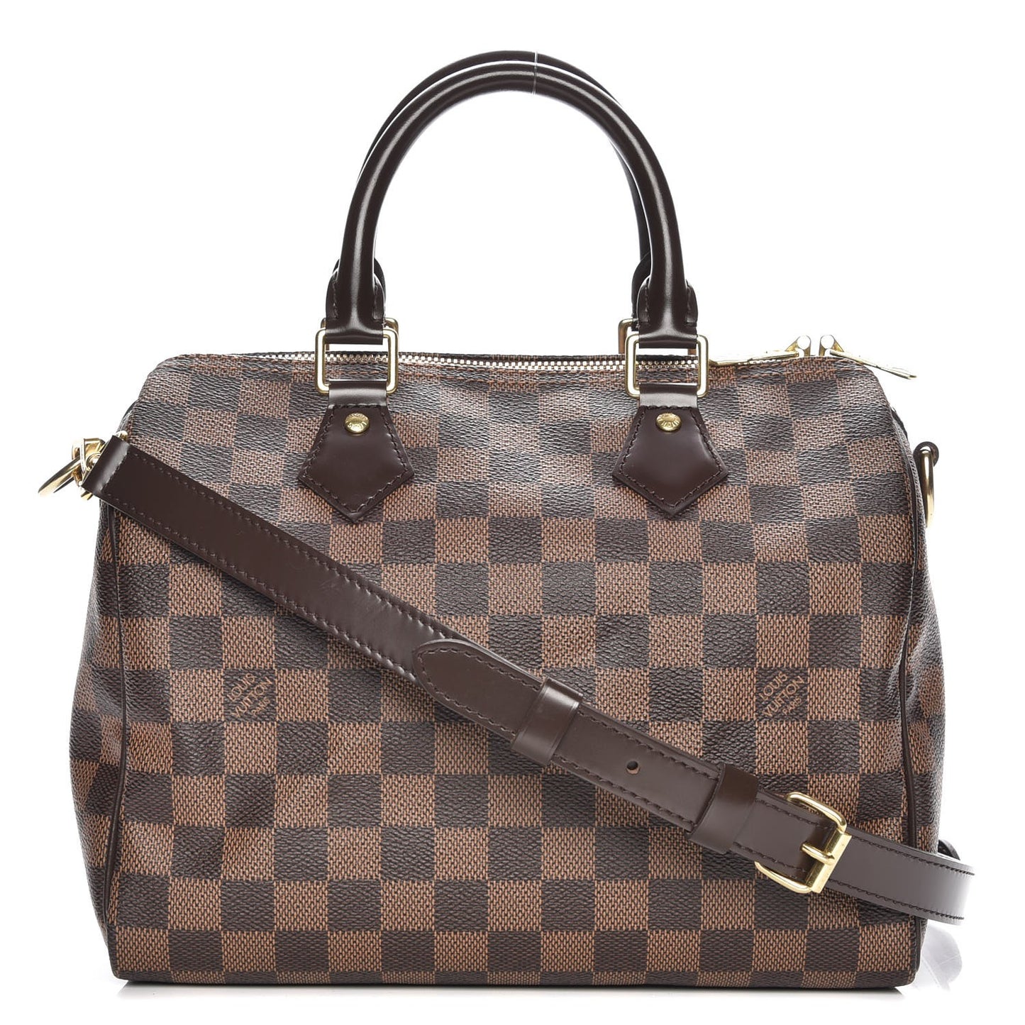 Damier Ebene Speedy Bandouliere 25