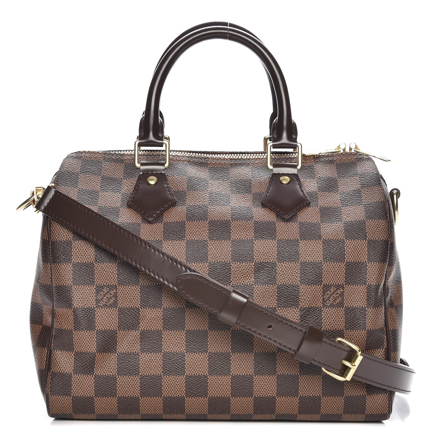 Louis Vuitton Damier Ebene Speedy Bandouliere 25 1 of 10