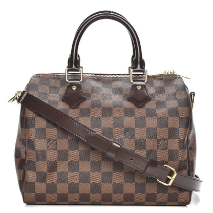 Louis Vuitton Damier Ebene Speedy Bandouliere 25 1 of 10