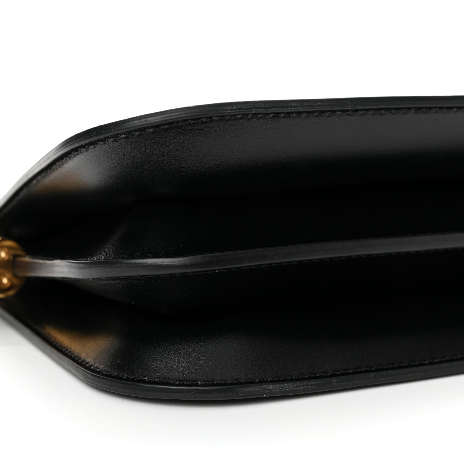 Fendi Vitello King Luxor Fendi Touch Shoulder Bag Black 9 of 11