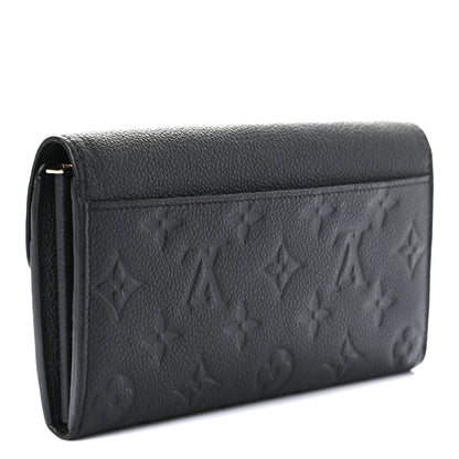 Louis Vuitton Empreinte Sarah Wallet NM Black 3 of 7