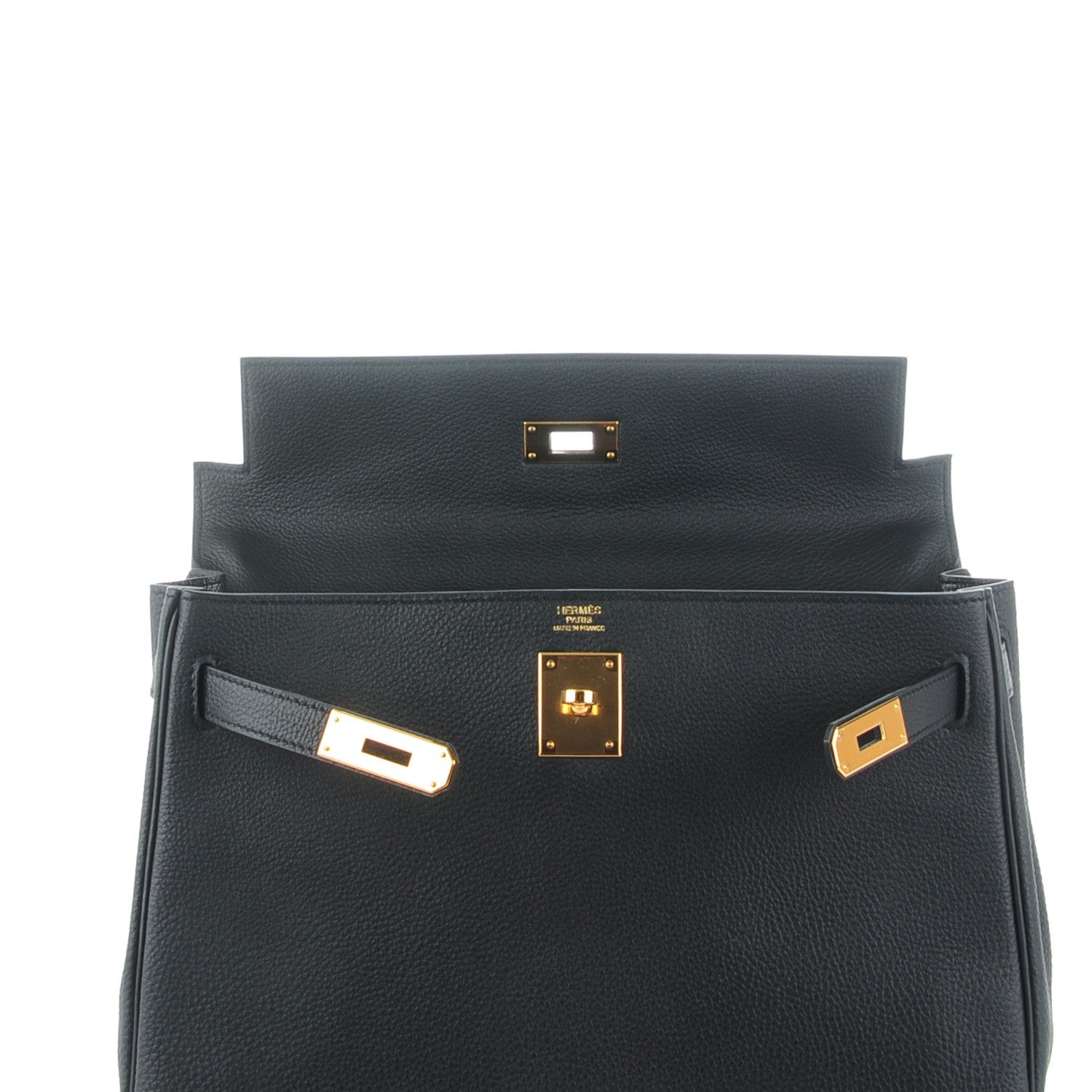 Hermes Togo Kelly Retourne 32 Black 18 of 26