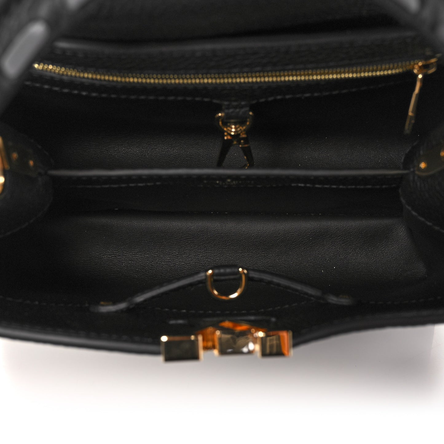 Taurillon Capucines Leopard BB Black
