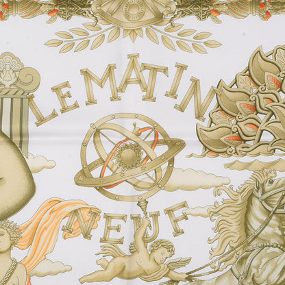 Hermes Silk Le Matin Neuf Scarf 90 4 of 6