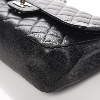 Chanel Caviar Quilted Medium Double Flap Black 16 of 18