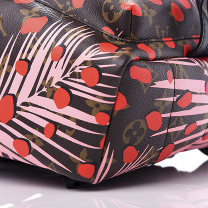 Louis Vuitton Monogram Jungle Dots Palm Springs Backpack PM Sugar Pink Poppy 5 of 9