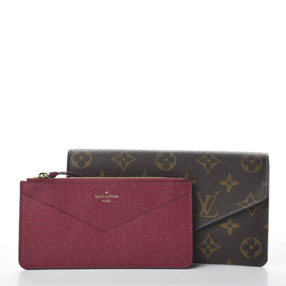 Louis Vuitton Monogram Jeanne Wallet Fuchsia 10 of 10