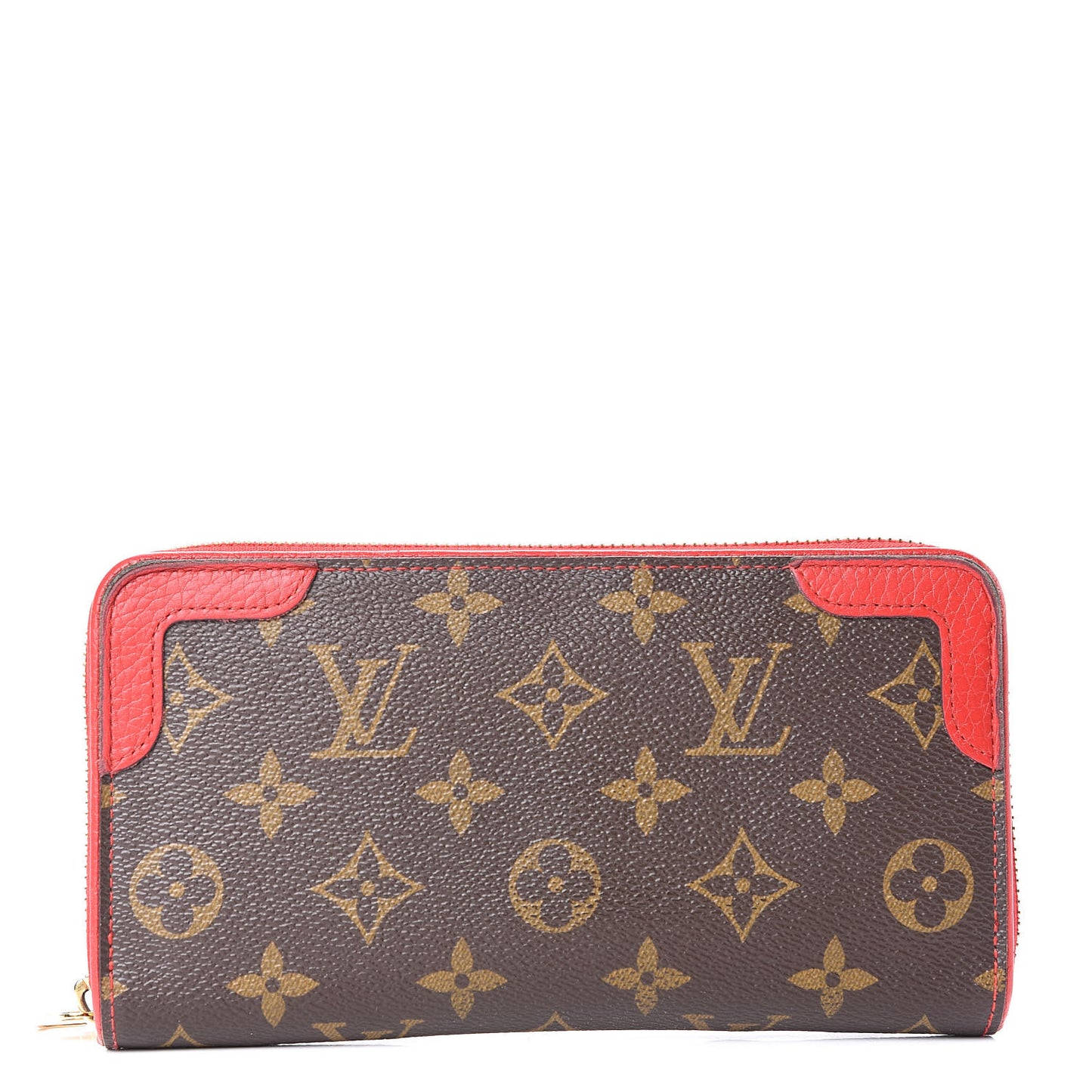 Monogram Retiro Zippy Wallet Cherry