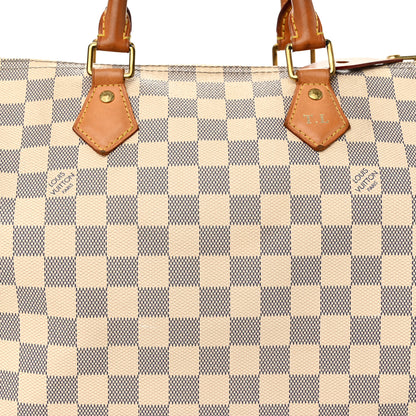 Louis Vuitton Damier Azur Speedy 30 8 of 12