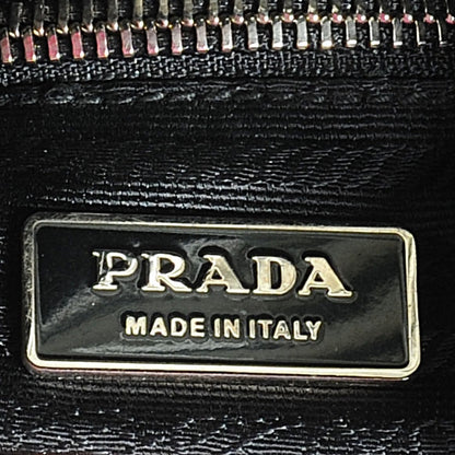 Prada Tessuto Nylon Shoulder Bag Black 7 of 9