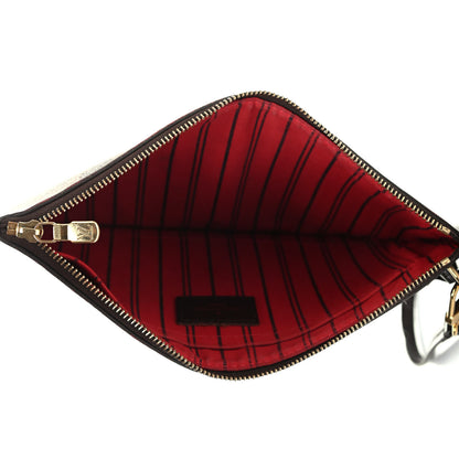 Louis Vuitton Damier Ebene Neverfull MM GM Pochette 4 of 4