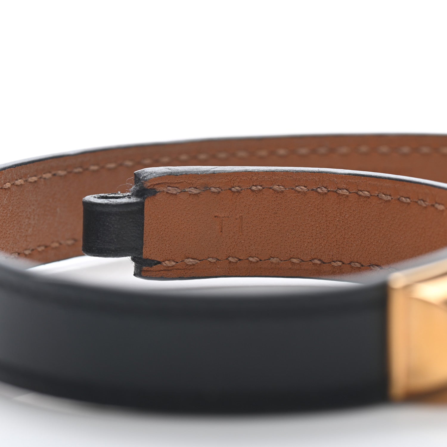 Hermes Box Rivale Double Tour Bracelet T1 Black 6 of 7