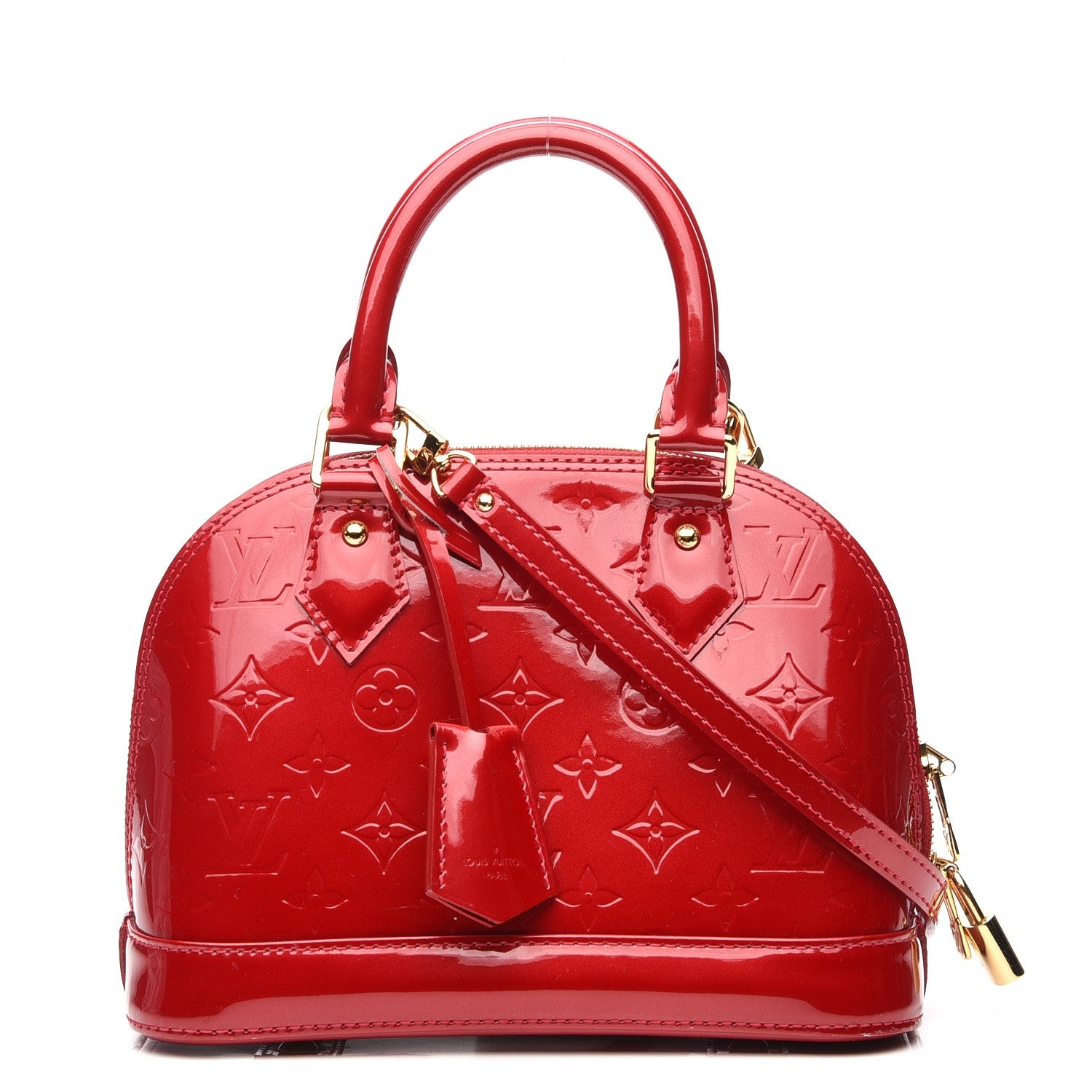 Louis Vuitton Vernis Alma BB Pomme D'amour 1 of 8