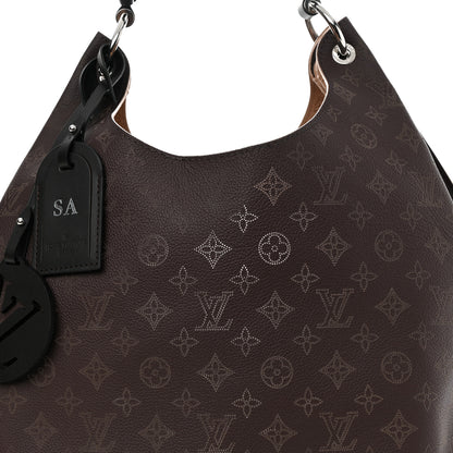 Louis Vuitton Mahina Carmel Hobo Chocolate 7 of 10