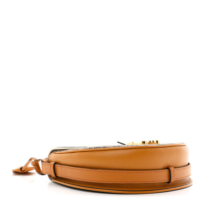 Gucci GG Supreme Monogram Calfskin Small Padlock Messenger Shoulder Bag Beige Mystic White Sun Oil 4 of 10
