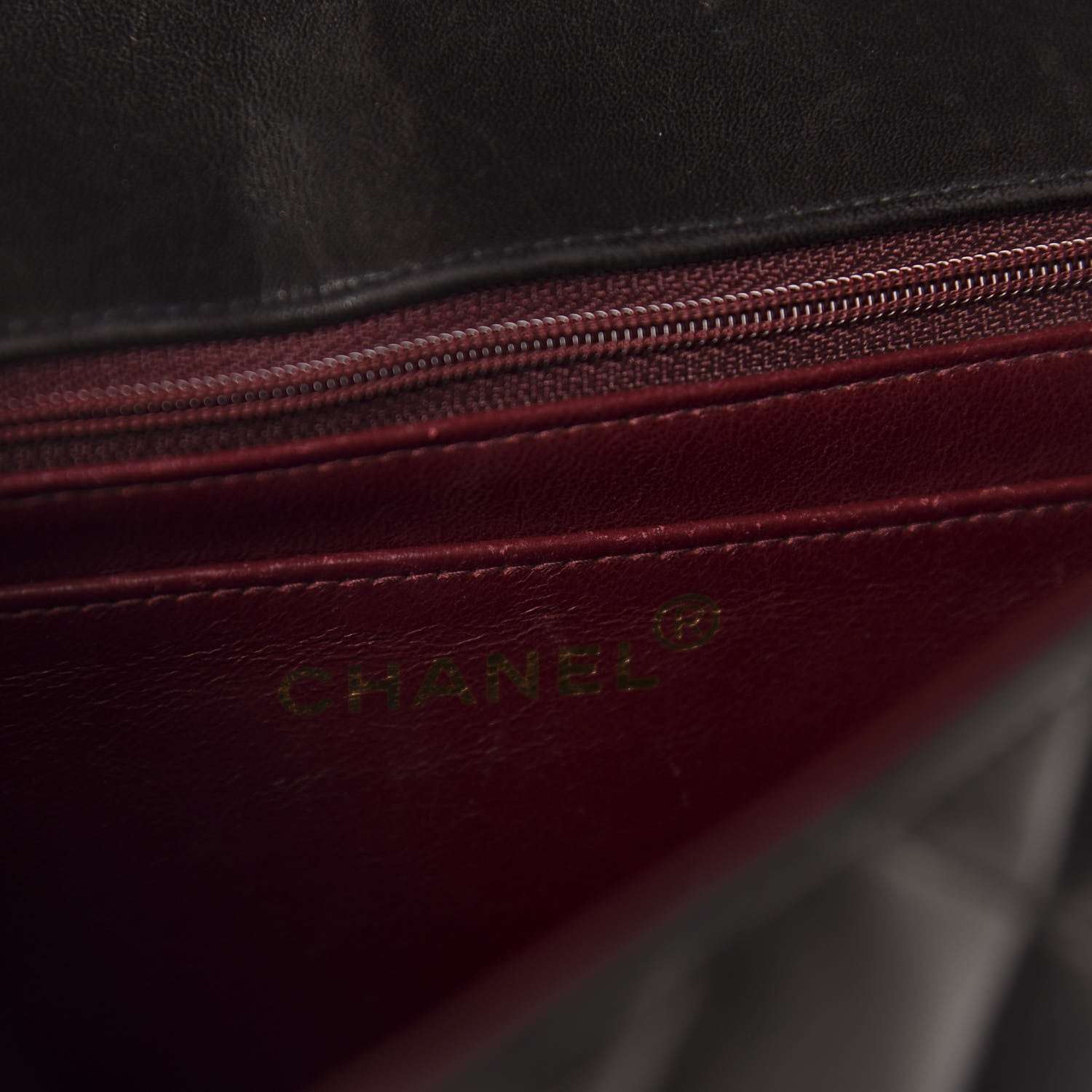 Chanel Lambskin Quilted Medium Single Flap Brown 9 of 15