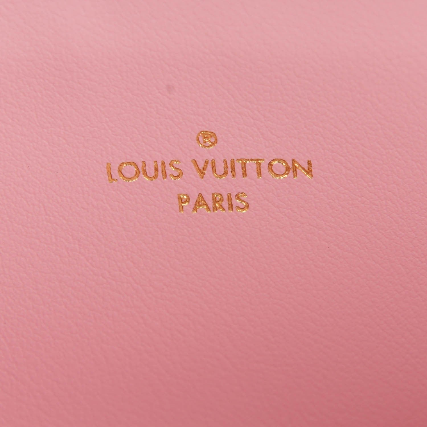 Louis Vuitton Damier Azur Felicie Chain Wallet Zippered Insert Rose Ballerine 6 of 6